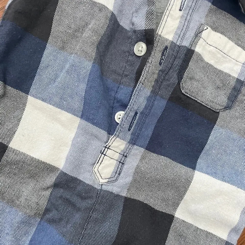 Baby Gap Plaid Romper size 3-6m